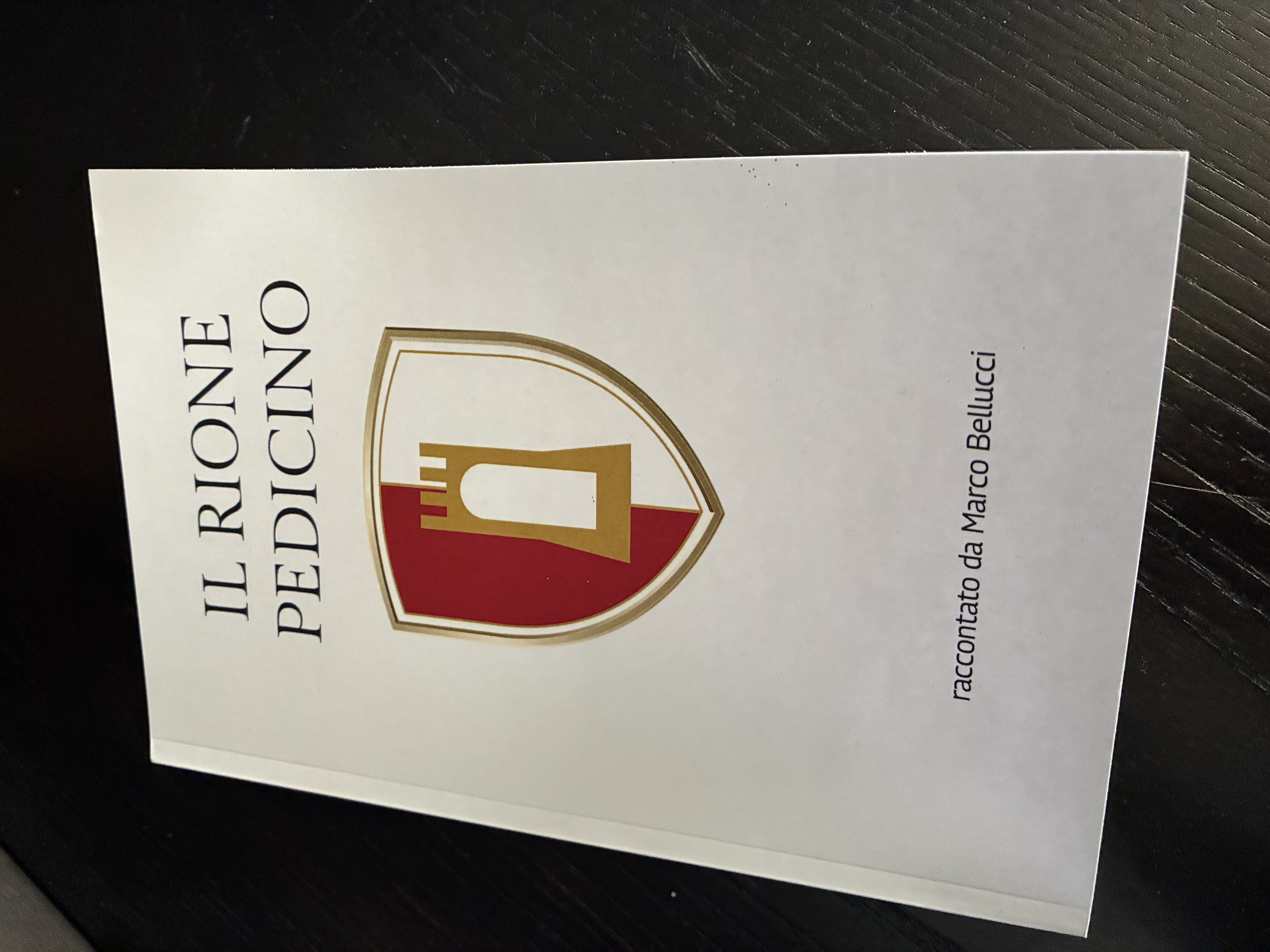 Libro Rione Pedicino